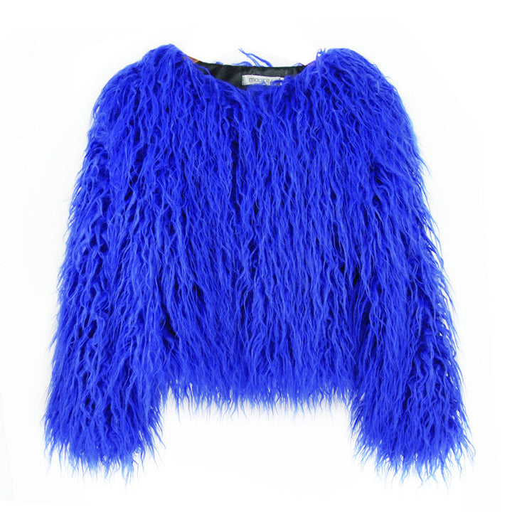 Stylish Women's Faux Fur Coat – Soraya