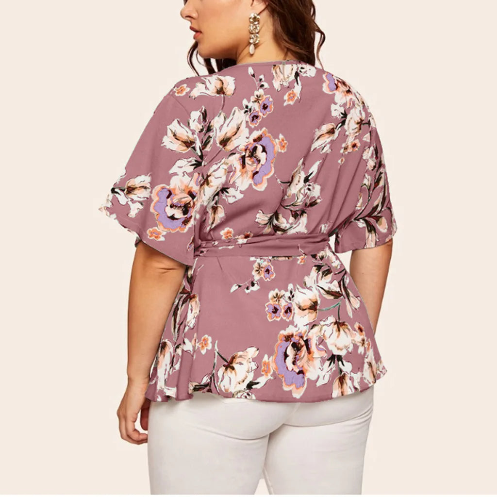 Sammy Jackson™ Fenna Plus-Size Top | Colorful & Versatile