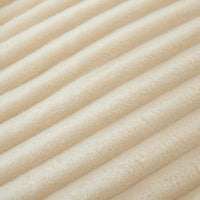 Wide Striped Flannel Fleece Blanket - CozyStripe