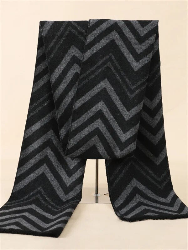 Sammy Jackson™ Checked Scarf | Stylish and warm cashmere scarf