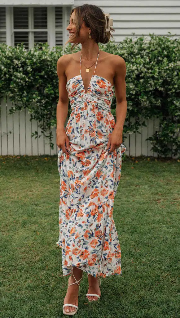 Sammy Jackson™ Sukienka Maxi Lina | Kwiatowa i Stylowa