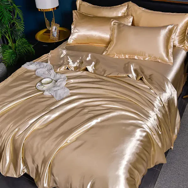 Satin Duvet Cover - Velora