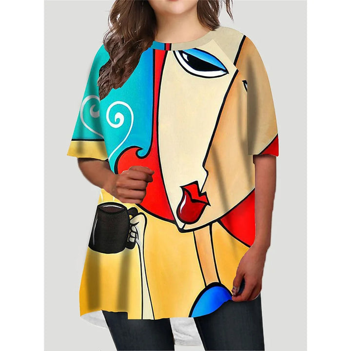 Sammy Jackson™ Maartje Plus-Size T-Shirt | Casual & Stylish
