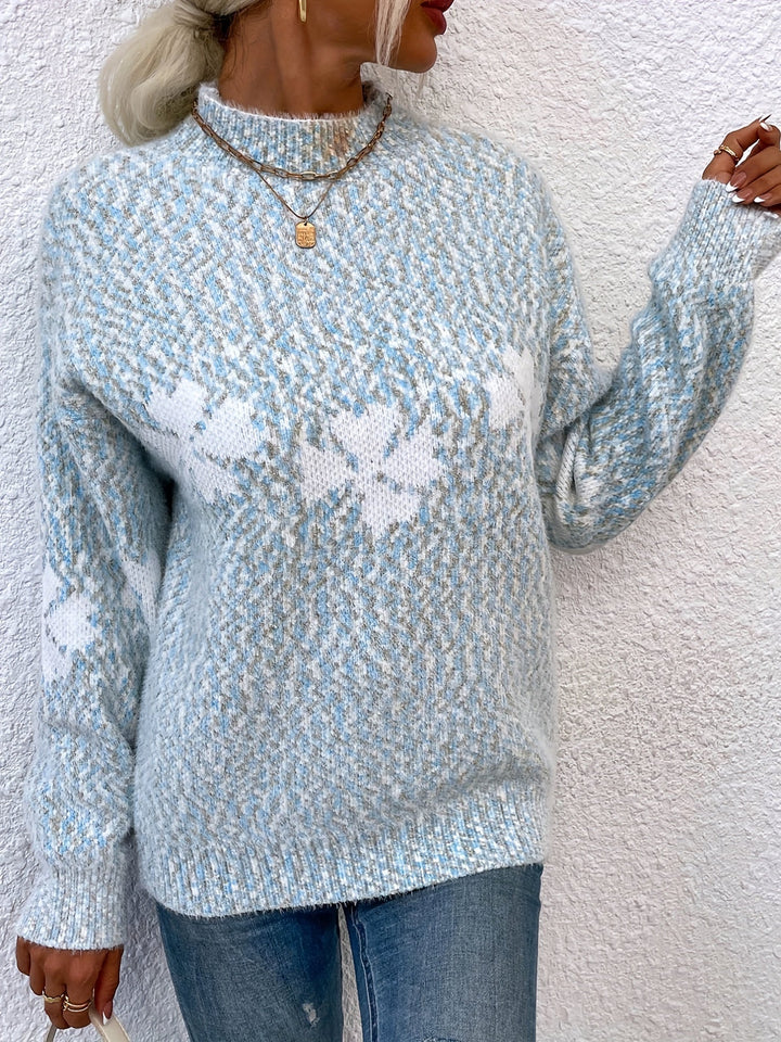 Sweter z czterolistnym wzorem koniczyny - Maeve