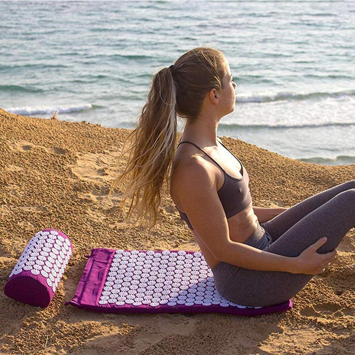 Acupressure Yoga Mat & Pillow Set - RelaxMat