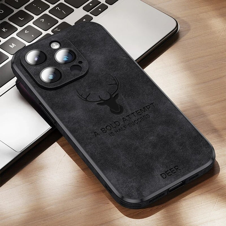 Luxury Deer Leather iPhone Case – Veltro
