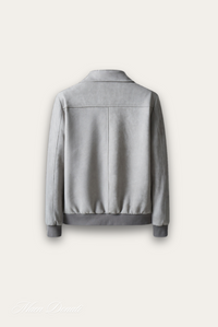 Trendy Gray Men's Jacket – Matteo