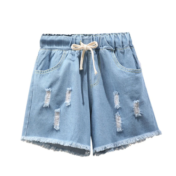 Sammy Jackson™ Nienke Jeansy Plus Size Krótkie | Codzienne i Stylowe
