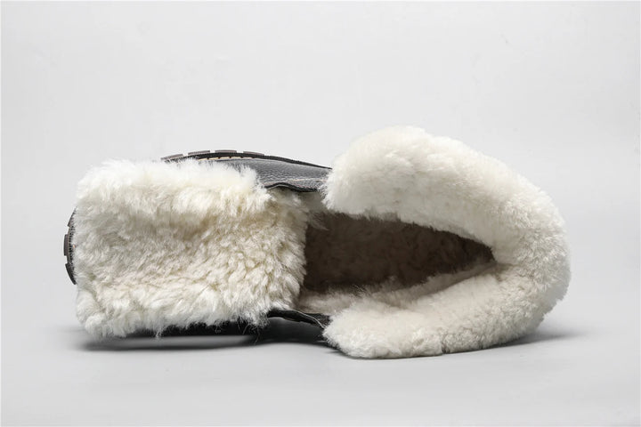 Sammy Jackson™ Leren Winterlaarzen | Met heerlijk warme wollen voering