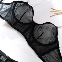 Sammy Jackson™ Valeria Lingerieset | Transparant & Sexy