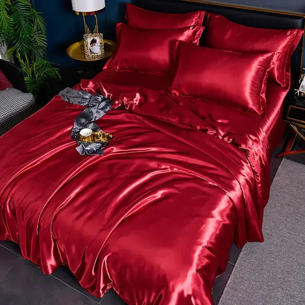 Satin Duvet Cover - Velora