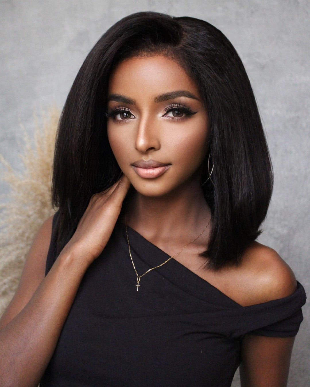 HD Lace Wig 5x5 Kinky Straight – Zamira