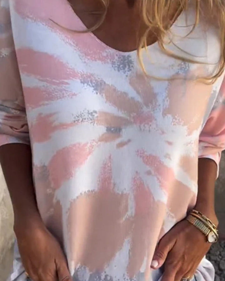 Comfortabel & veelzijdig dames shirt met ronde hals - Maila