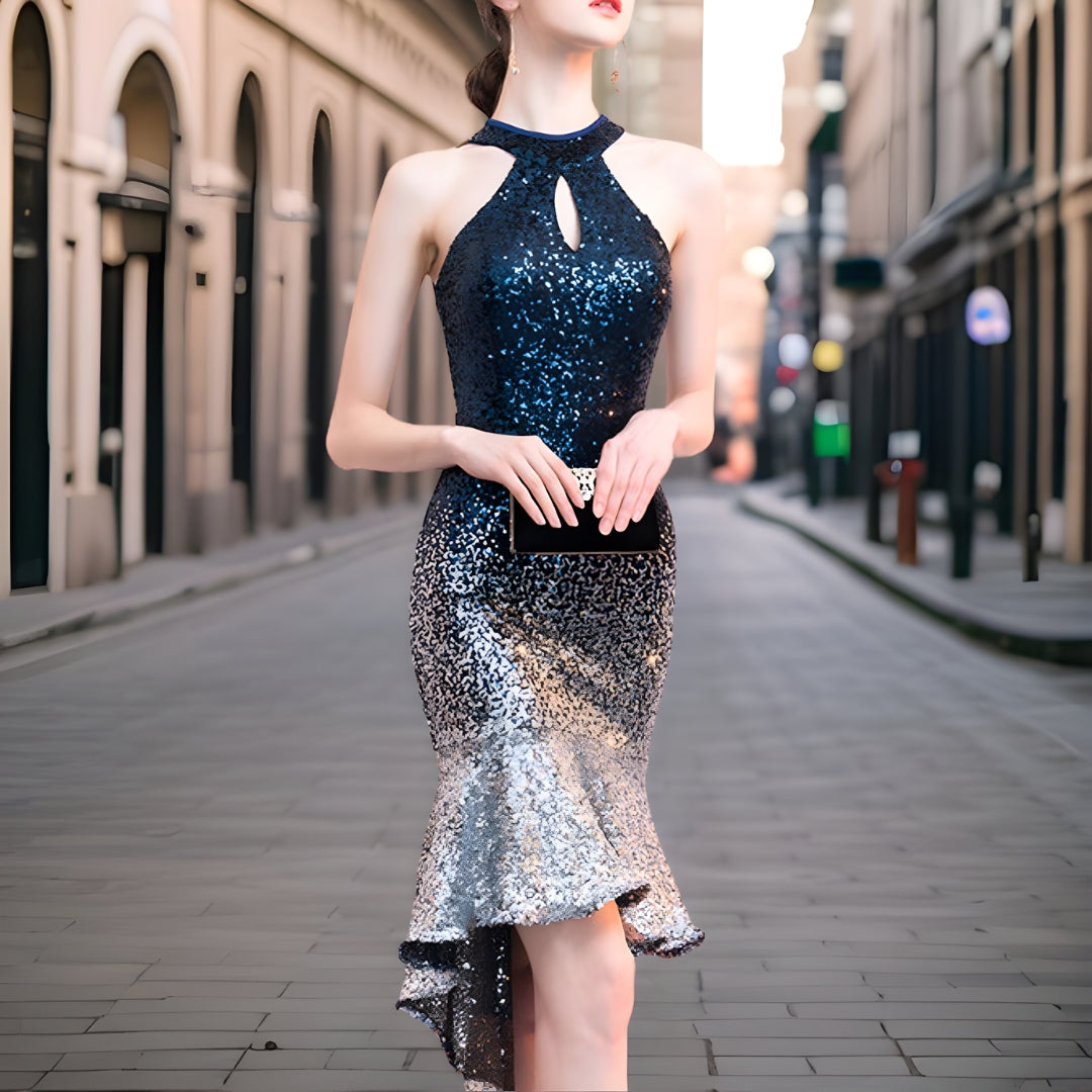 Sequin Mini Dress with Comfortable Lining – Saphira