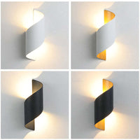 Modern Spiral LED Wall Lamp - TwistLight