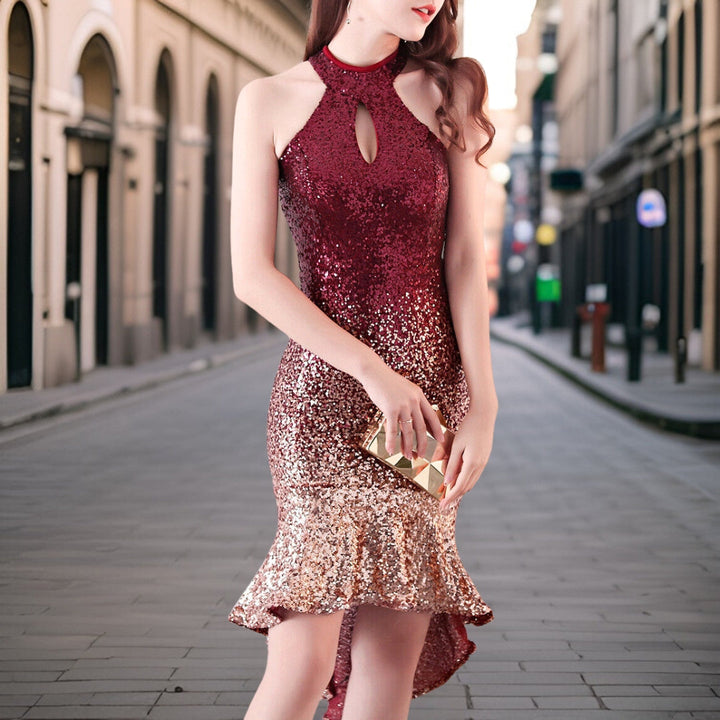 Sequin Mini Dress with Comfortable Lining – Saphira