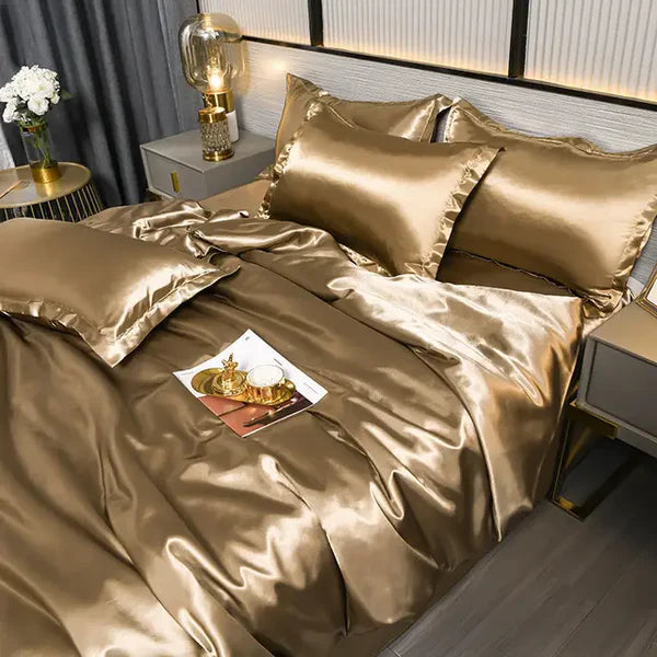 Satin Duvet Cover - Velora