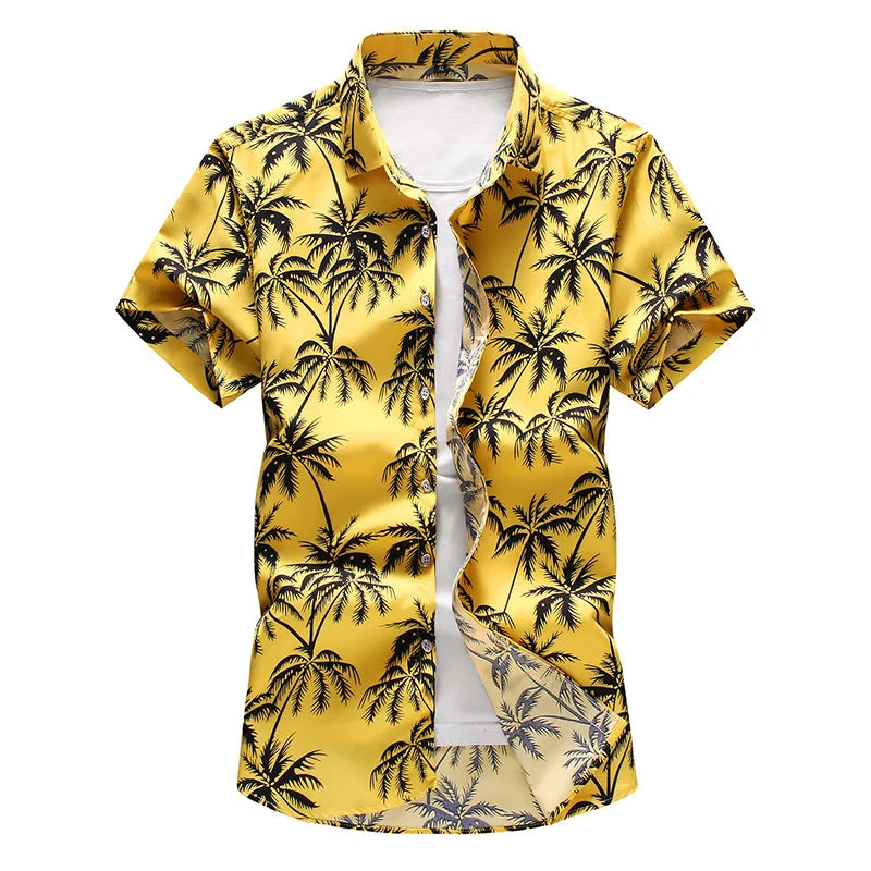Sammy Jackson™ Derk Plus Size Shirt | Summery & Cheerful