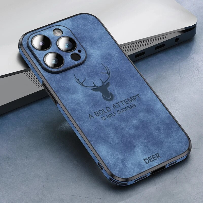 Luxury Deer Leather iPhone Case – Veltro