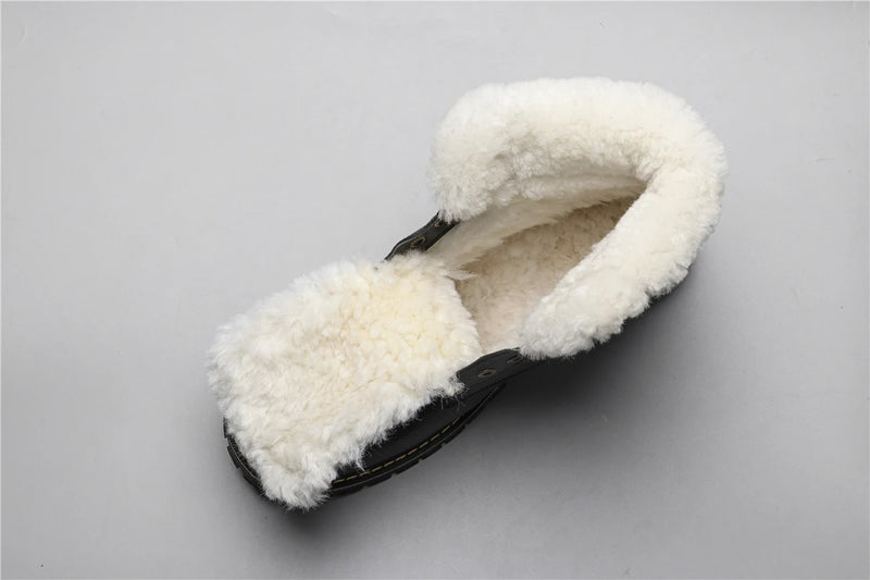 Sammy Jackson™ Leren Winterlaarzen | Met heerlijk warme wollen voering