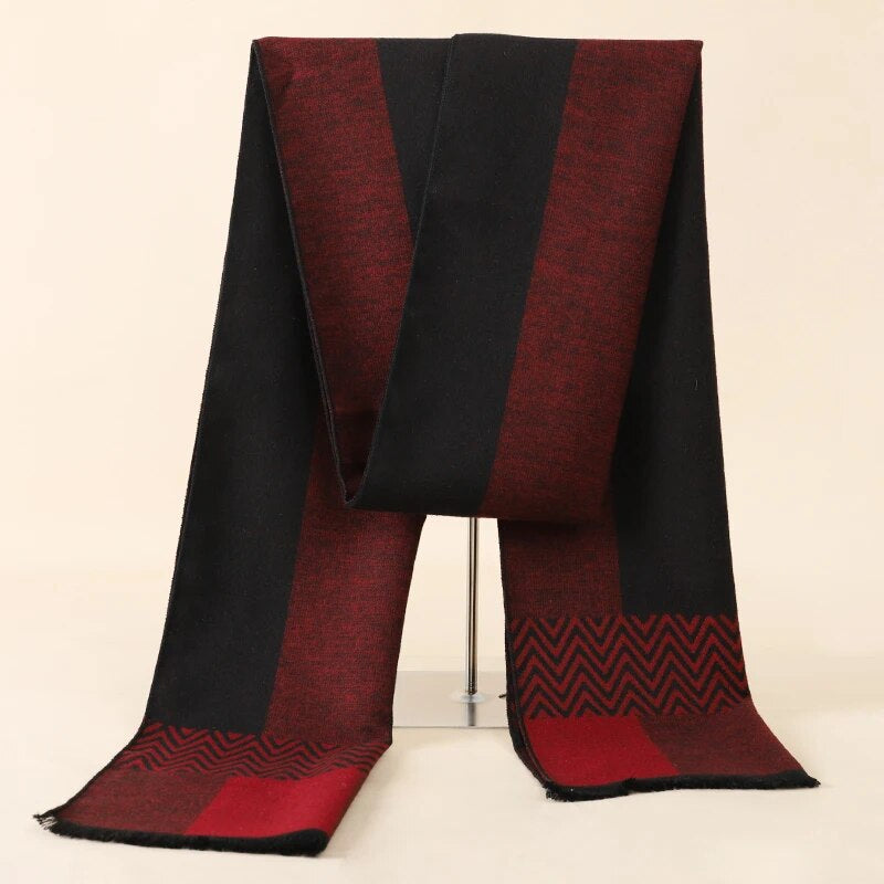 Sammy Jackson™ Checked Scarf | Stylish and warm cashmere scarf