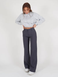 Stylish High-Waisted Pants - Luna