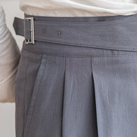 Classic Men's Pants with Buckle - Oliver