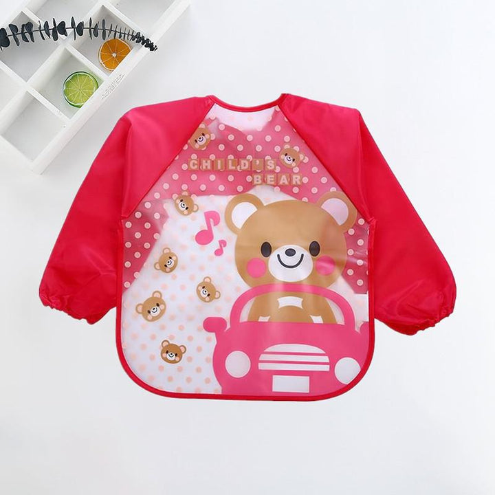 Waterproof Baby Bib with Sleeves