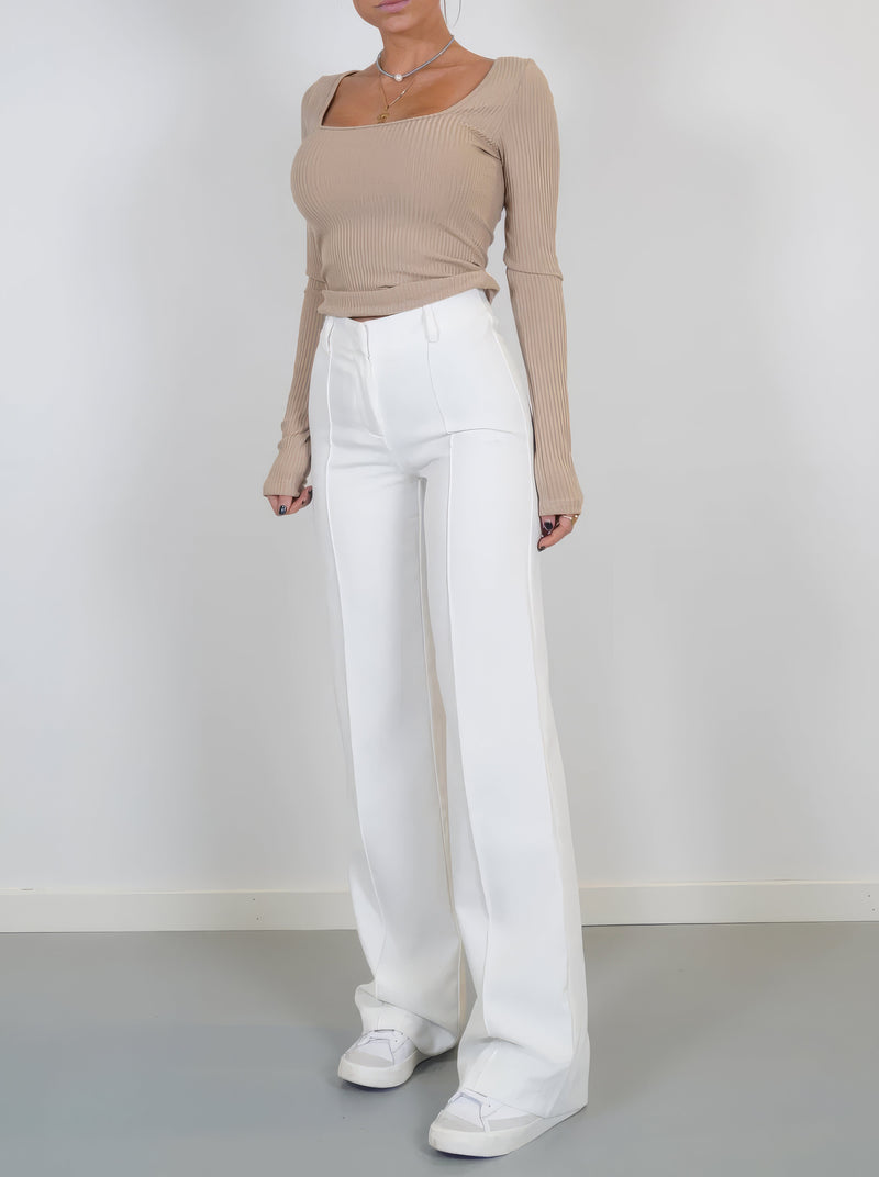 Stylish High-Waisted Pants - Luna