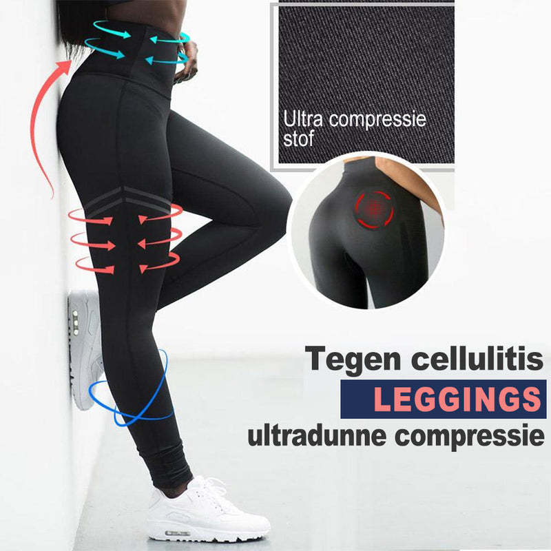 Anti-Cellulite Compression Leggings for Women - SculptFit