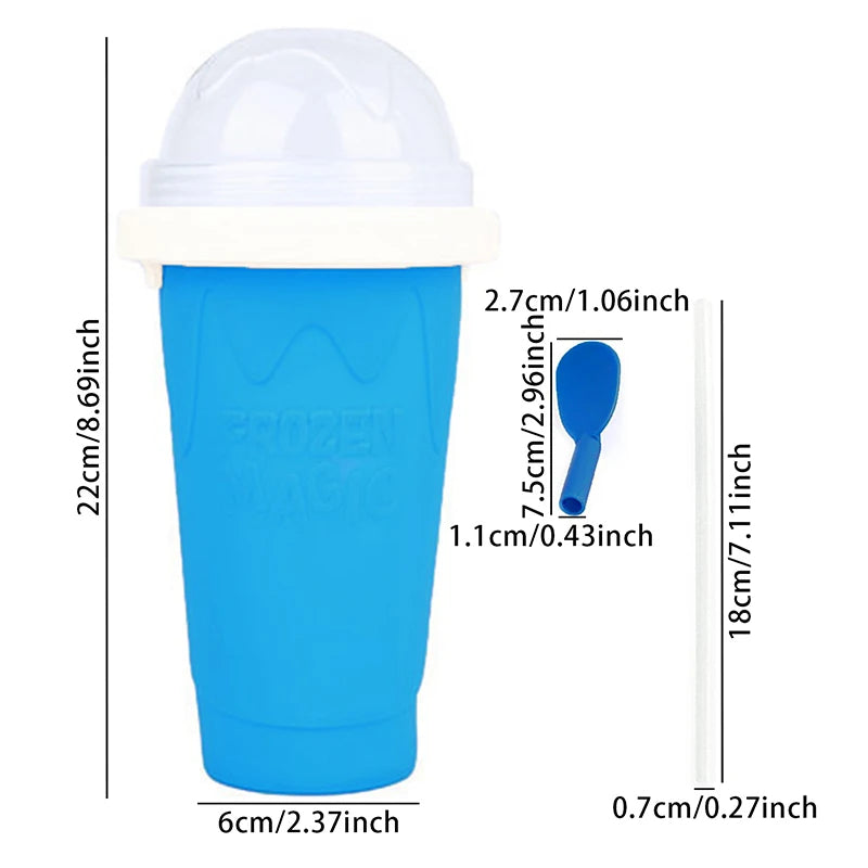 Sammy Jackson™ FrostySip Chill Cup | Wielorazowa butelka chłodząca