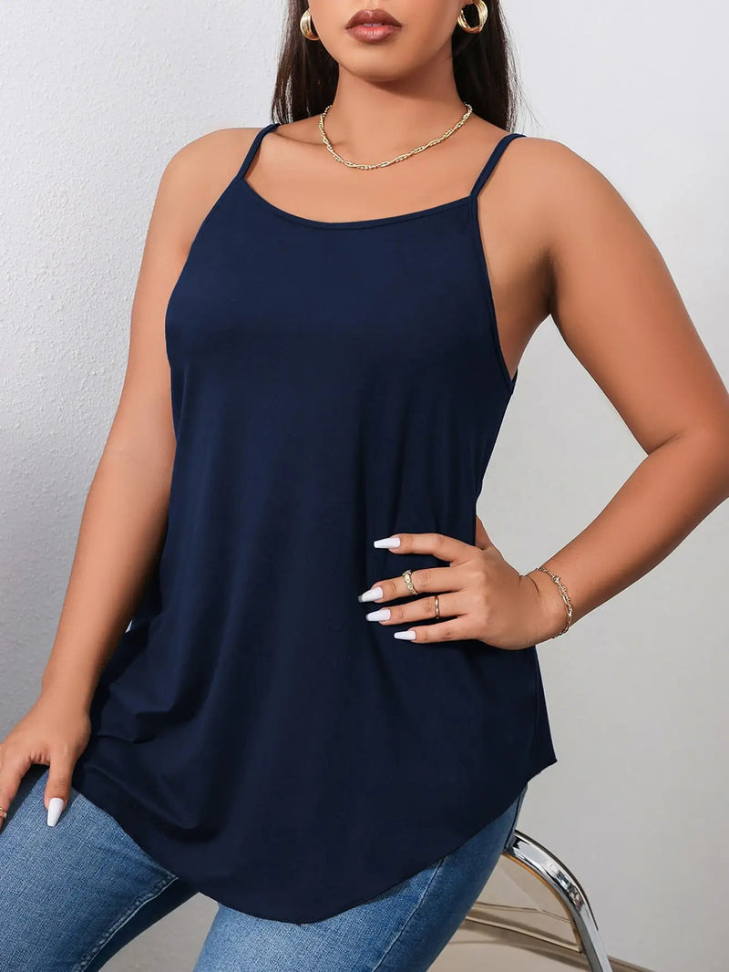 Sammy Jackson™ Sanne Plus-Size Top | Mouwloos & Trendy