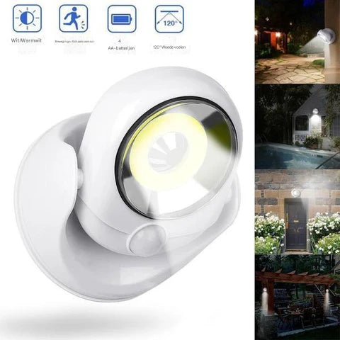 LED Lamp with Motion Sensor - LumaGuard