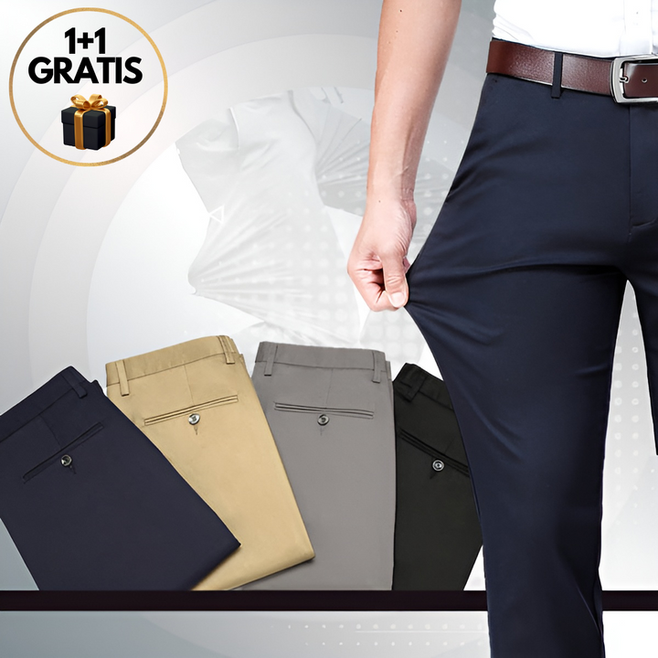 Comfortable Men's Stretch Trousers - Oliver