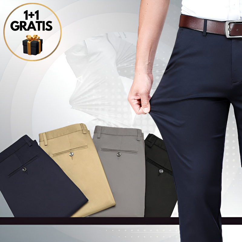 Comfortable Men's Stretch Trousers - Oliver