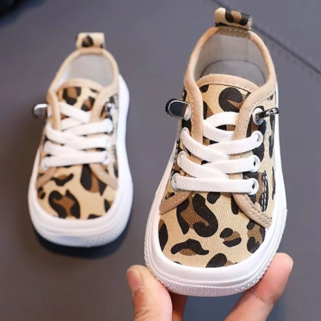 Kinder Sneakers met Panterprint – WildStep