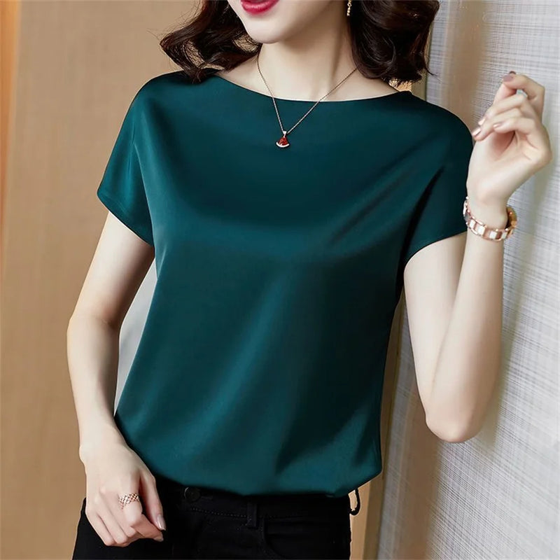 Sammy Jackson™ Ivy Top | Satijn & Stijlvol