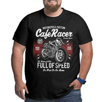 Sammy Jackson™ Full Throttle Motorshirt | Koszulka vintage w rozmiarze plus