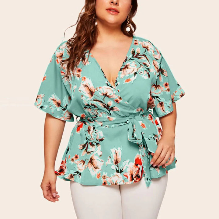 Sammy Jackson™ Fenna Plus-Size Top | Colorful & Versatile