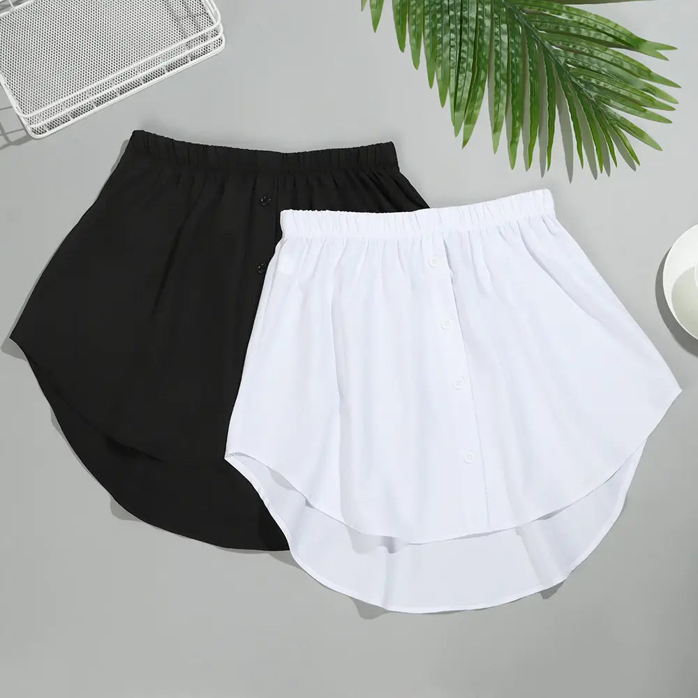 Women's Shirt Extender with Elastic Waistband - Noelle