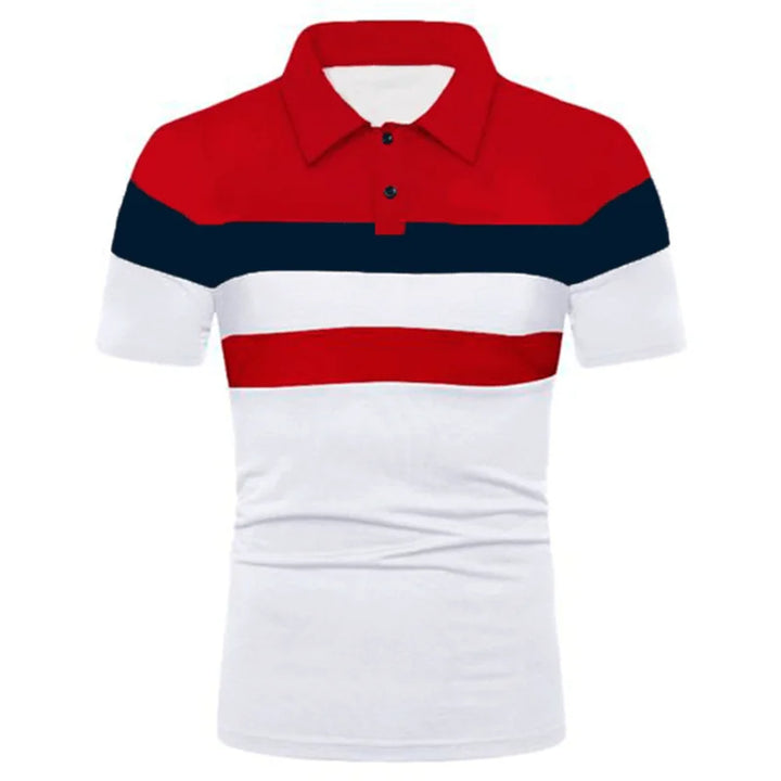 Sammy Jackson™ Abel Plus Size Polo | Gestreept & Stijlvol