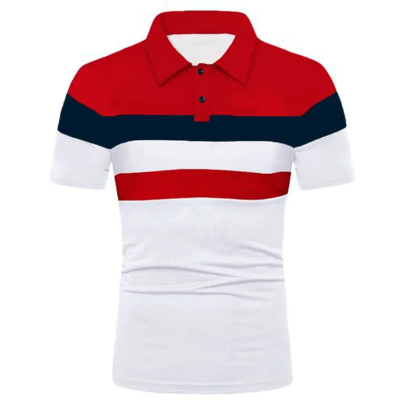 Sammy Jackson™ Abel Plus Size Polo | Gestreept & Stijlvol