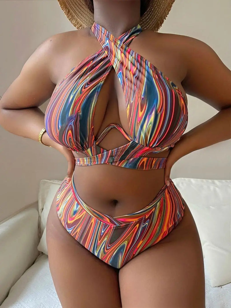 Sammy Jackson™ Carmina Plus-Size Bikini | Stylish & Flattering