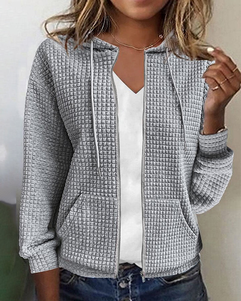 Dames Vest met Rits & Zakken – Wynona