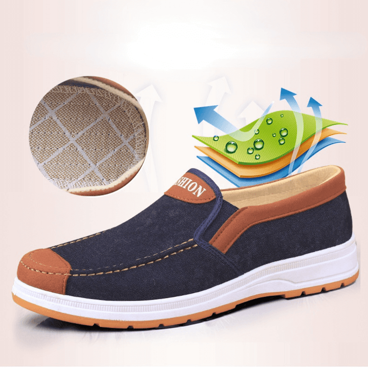 Men's Slip-On Canvas Shoes – Matteo