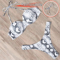 Sammy Jackson™ Lara Jungle Queen Bikini | Bez ramiączek i seksowny