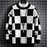 Sammy Jackson™ Luxe Plaid Trui | Zachte warme trui van kasjmier