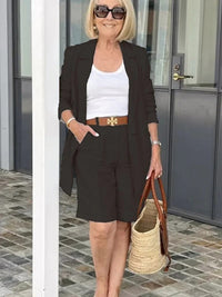 Trendy Women's Linen Summer Set – Camille