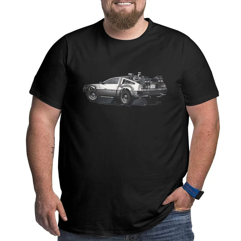 Sammy Jackson™ Back To The Future Delorean T-Shirt | Plus size T-shirt