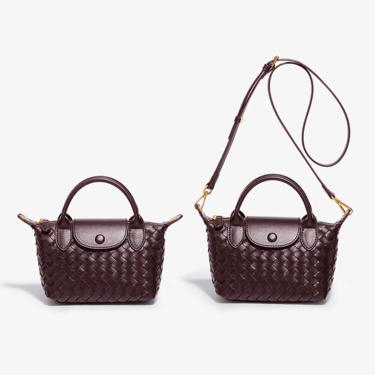 Gevlochten Mini Tas - Elena
